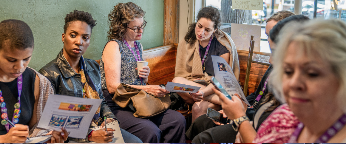 Immersive workshops allow for interactive activities by the participants.